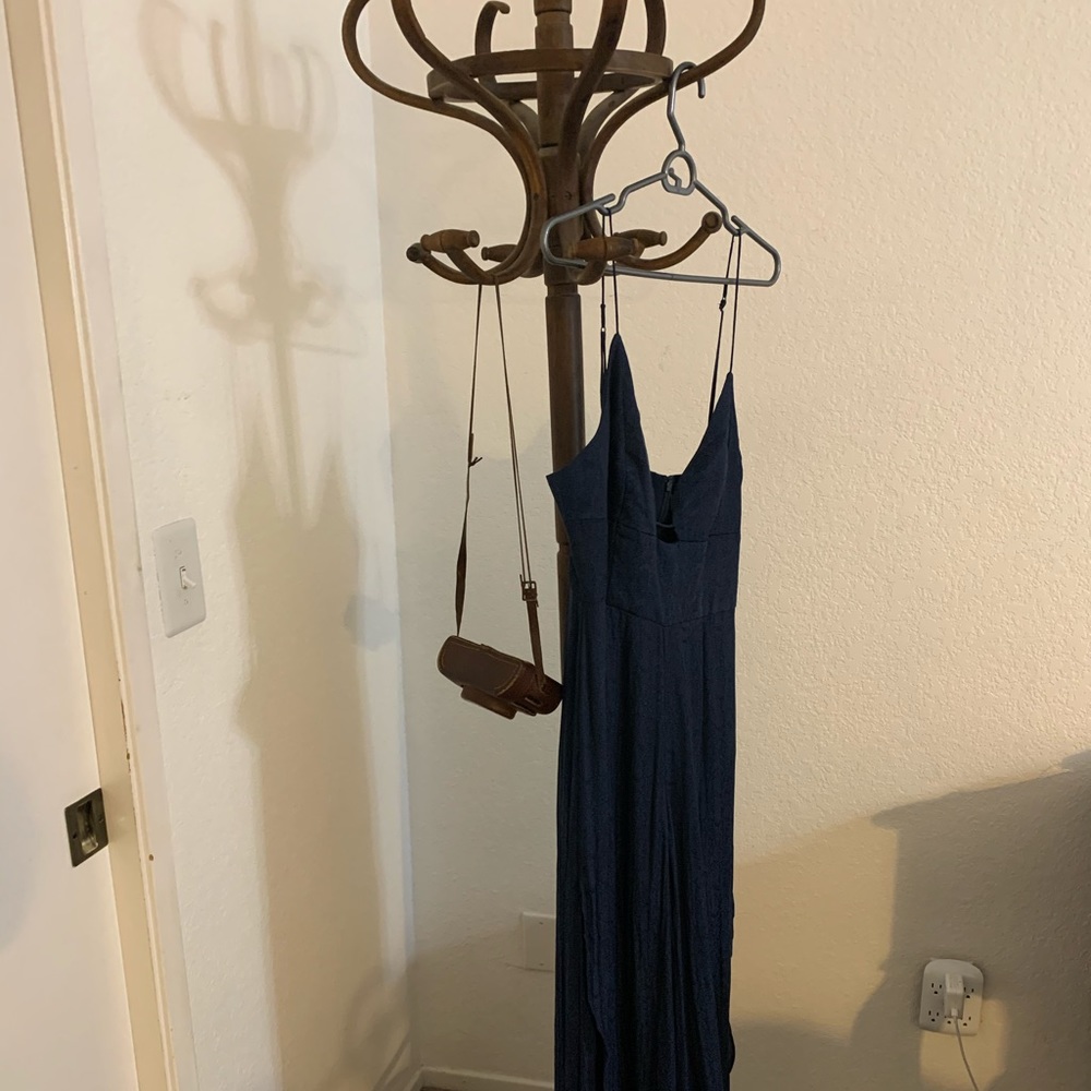 Indigo Blue Elegant Jumpsuit